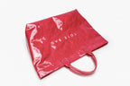 Modern Glossy Kraft Effect Tote Chic Commuter Carryall product view 26