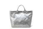 Modern Glossy Kraft Effect Tote Chic Commuter Carryall product view 44