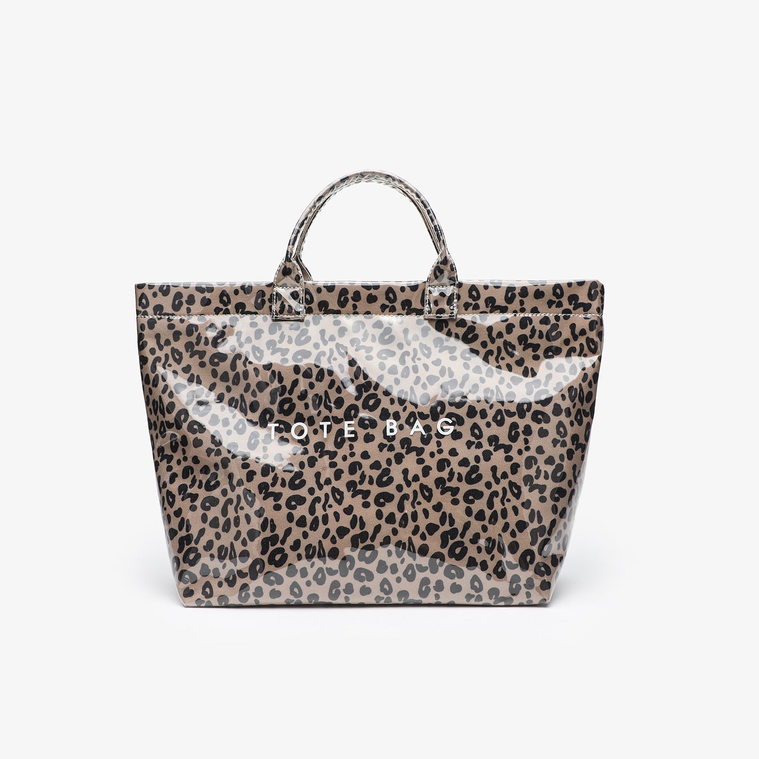 Modern Glossy Kraft Effect Tote Chic Commuter Carryall product view 11
