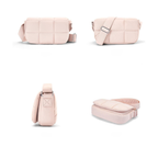 Aria Quilted Puffer Crossbody - Minimalist Commuter Bag