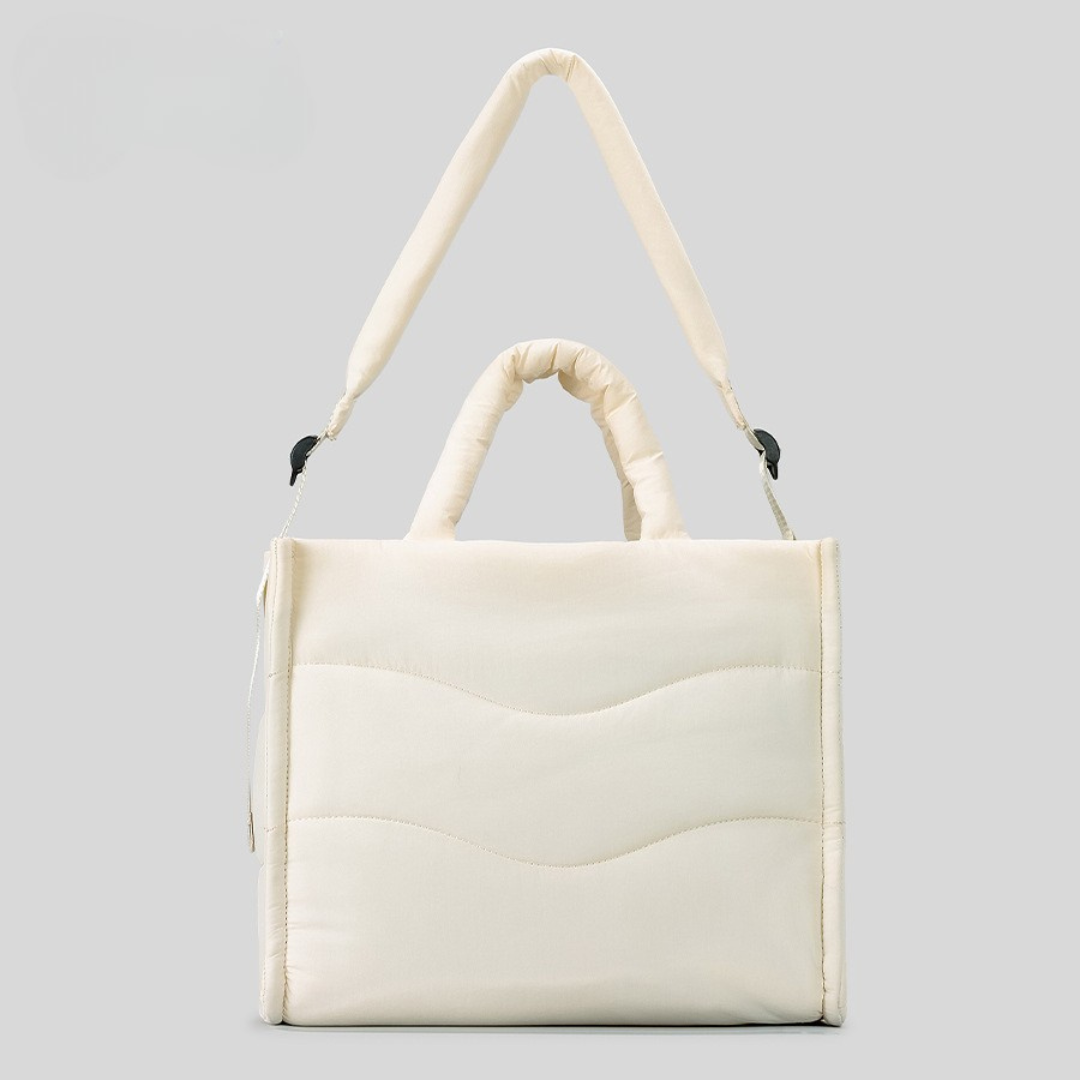 Aura Padded Quilted Tote - Work & Travel Bag