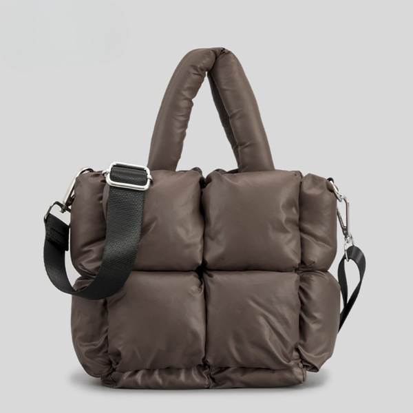 Luna Padded Puffer Tote Versatile Urban Crossbody Bag additional product view