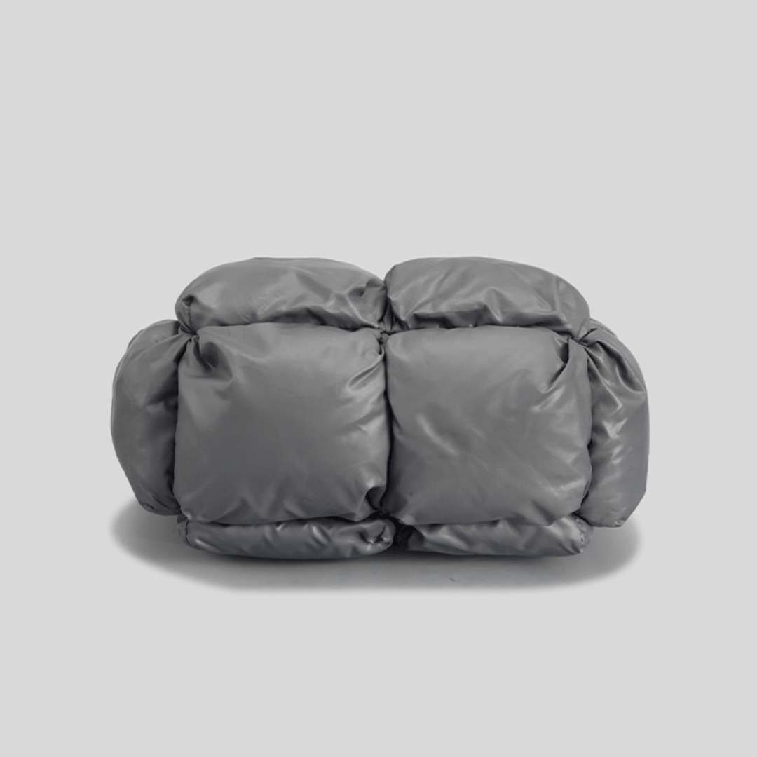 Luna Padded Puffer Tote - Versatile Urban Crossbody Bag