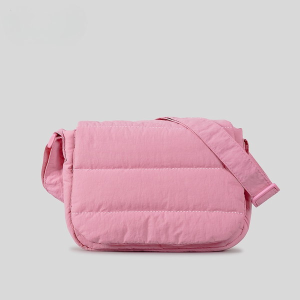 Elara Quilted Puffer Crossbody Minimalist Chic Commuter Bag additional product view