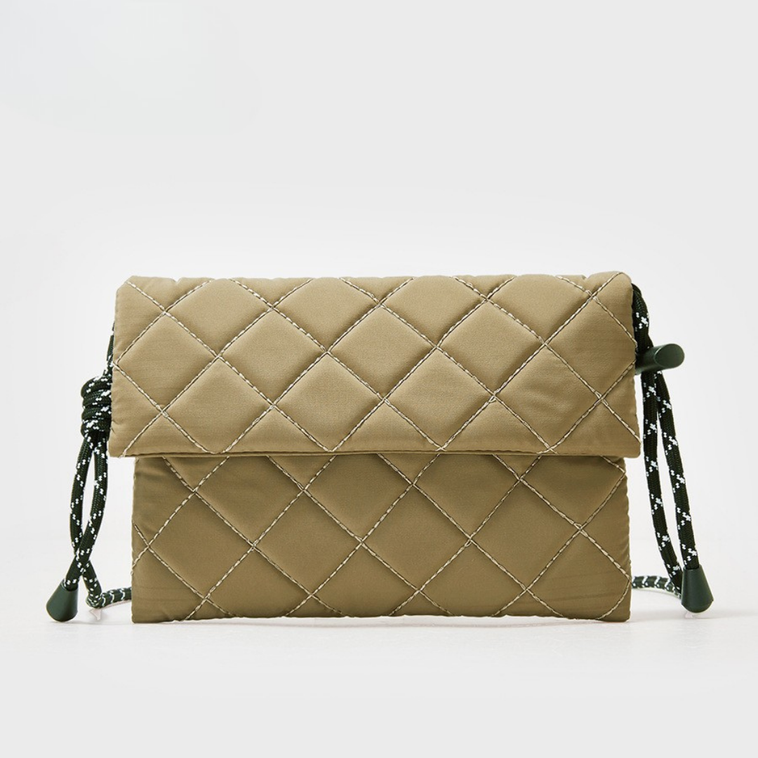 Aria Quilted Crossbody Bag | Technical Utility Bag for Commuting