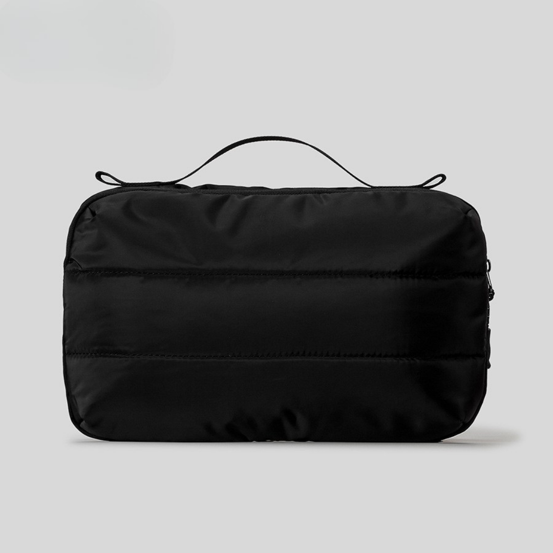 Aria Quilted Pouch: Sophisticated Travel Organizer for Women