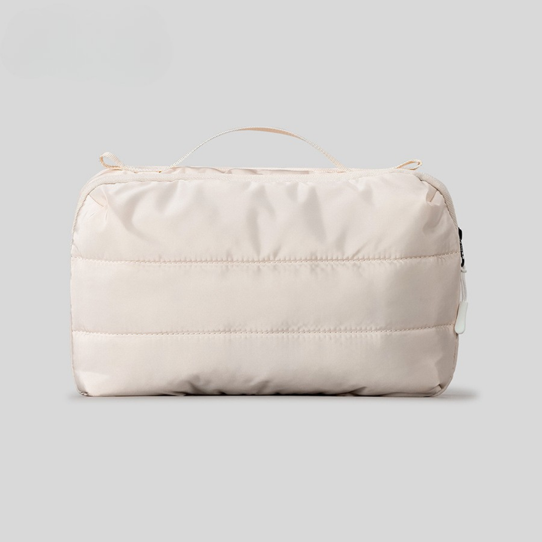 Aria Quilted Pouch: Sophisticated Travel Organizer for Women