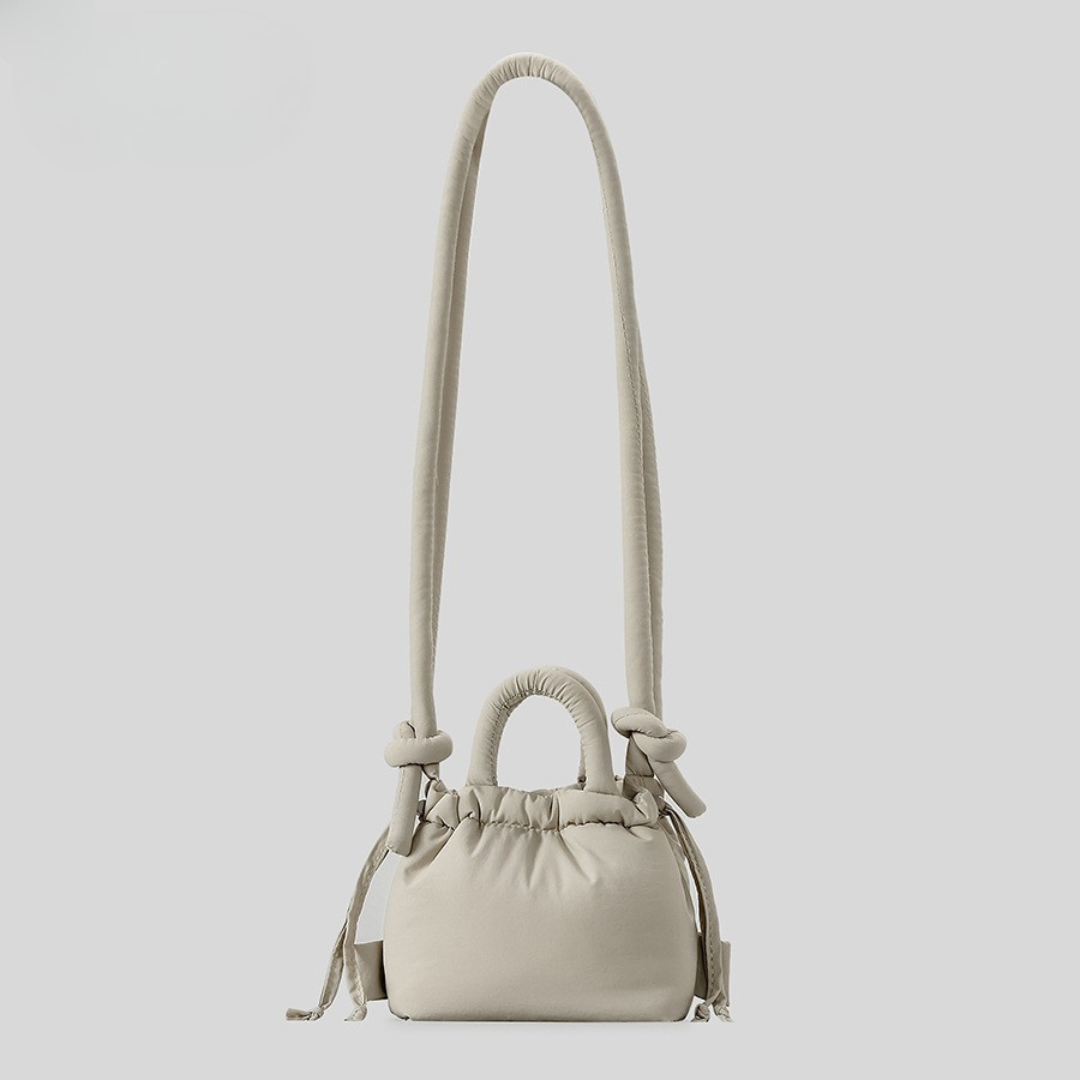 Azure Padded Knot Crossbody Bag Bold Mini Satchel for Women product view 8