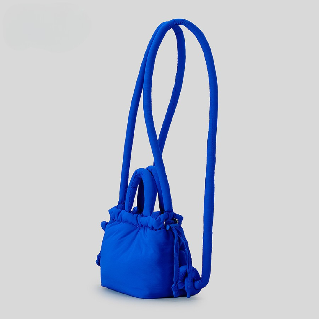 Azure Padded Knot Crossbody Bag Bold Mini Satchel for Women product view 12