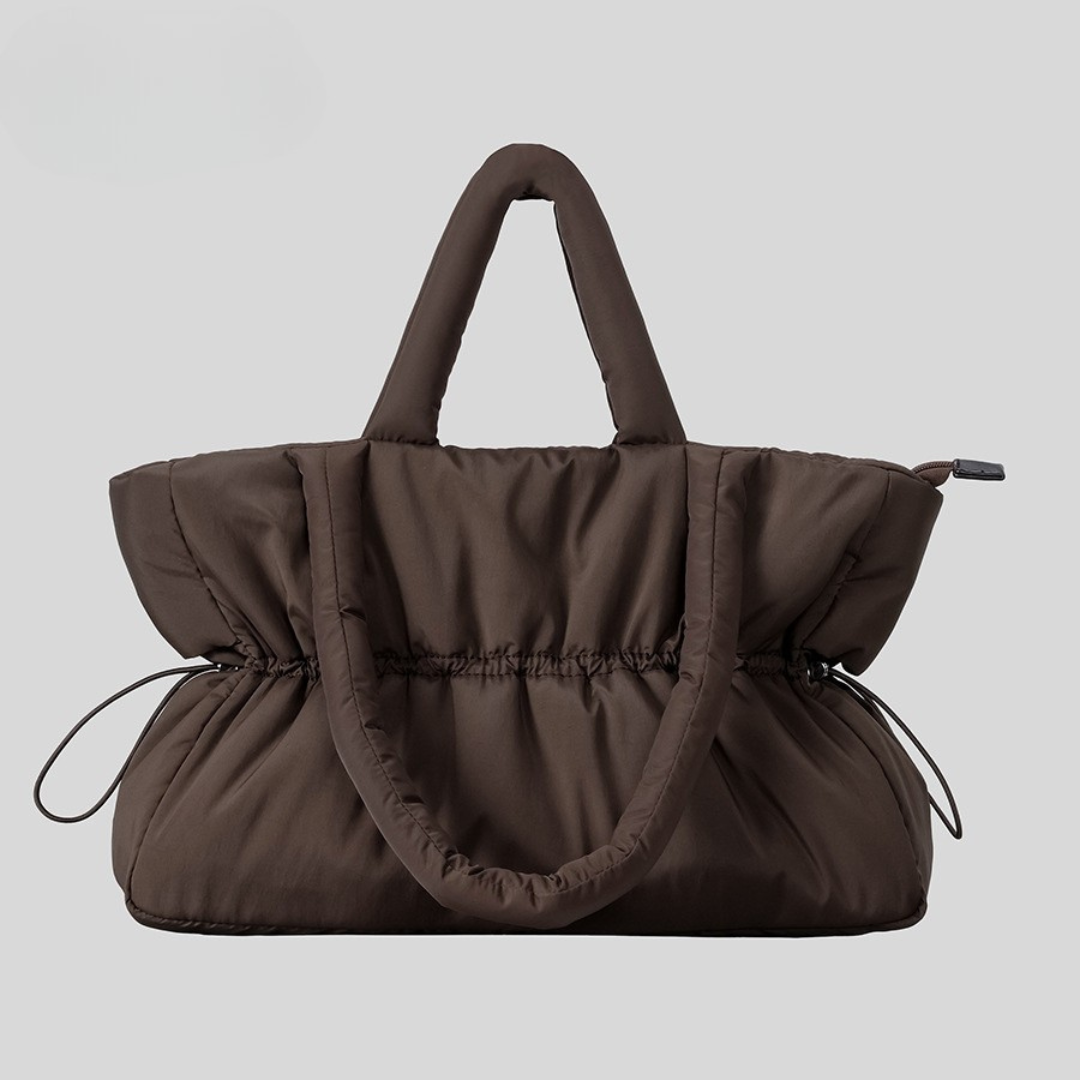 Aura Padded Cloud Tote Versatile Commuter Bag for Women lifestyle product view