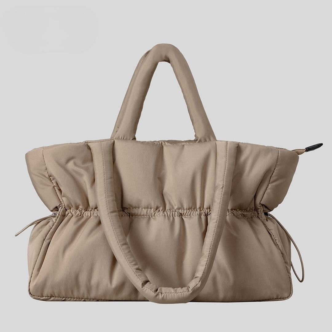 Aura Padded Cloud Tote Versatile Commuter Bag for Women side product view