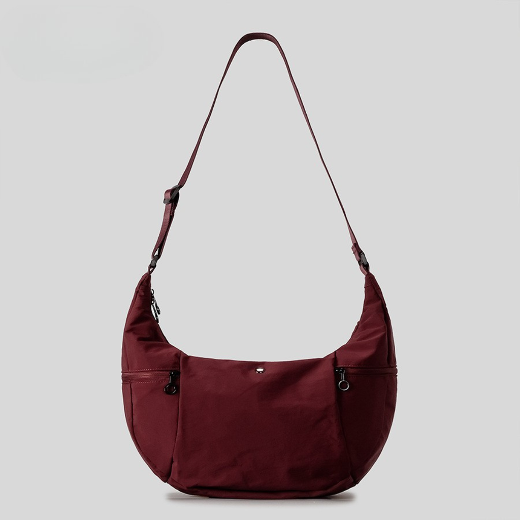 Luna Crescent Hobo Bag Elevated Nylon Commuter Crossbody additional product view