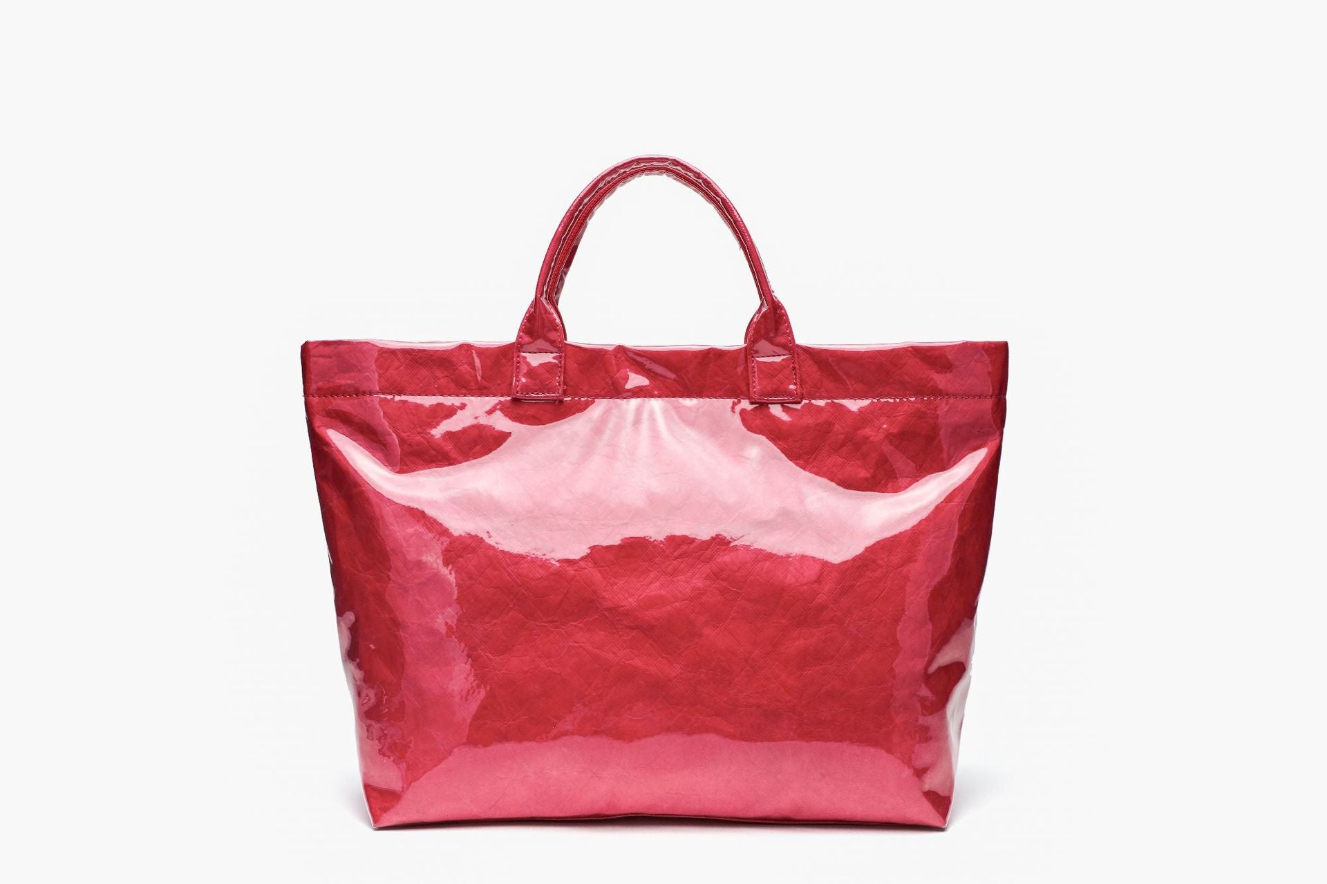 Modern Glossy Kraft Effect Tote Chic Commuter Carryall product view 23