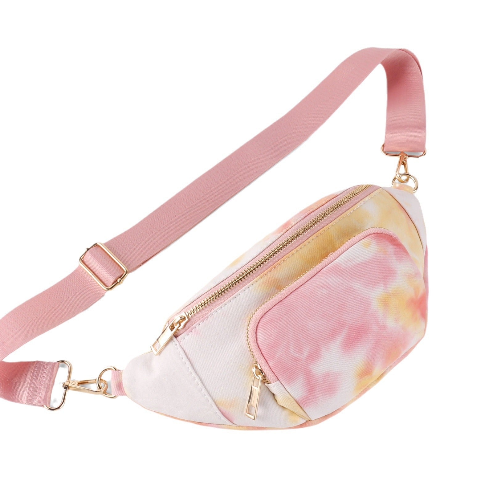 Tie Dye Canvas Crossbody side product view