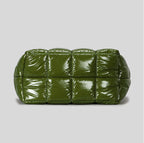 Luxe Quilted Puffer Mini Tote Versatile Urban Crossbody product view 10