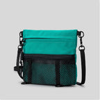 Aura Utility Sacoche Teal Minimalist Commuter Crossbody Bag product view 9