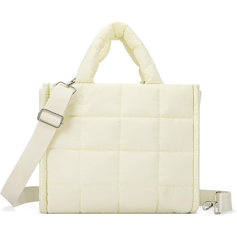 Lumière Padded Quilted Tote Everyday Versatile detail product view