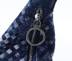 Aura Woven Hobo Bag Chic Commuter Handbag product view 14