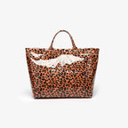 Modern Glossy Kraft Effect Tote Chic Commuter Carryall product view 40