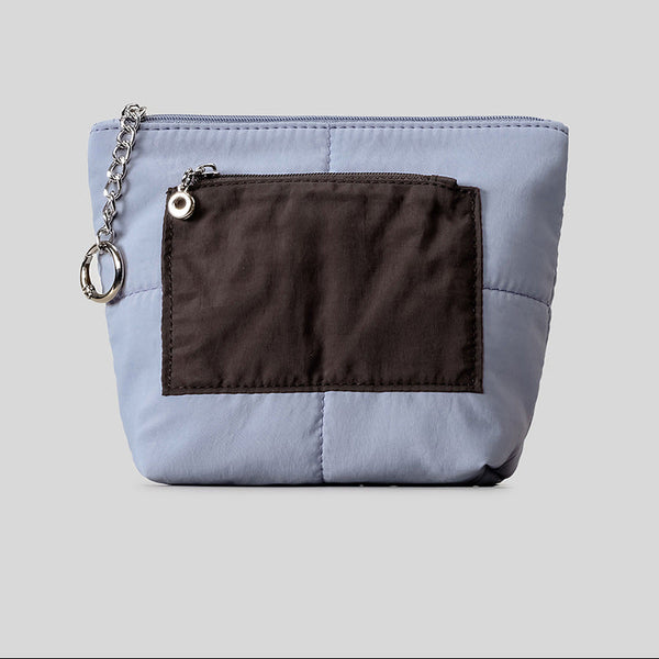 Serene Quilted Nylon Pouch Clutch for Urban Essentials additional product view