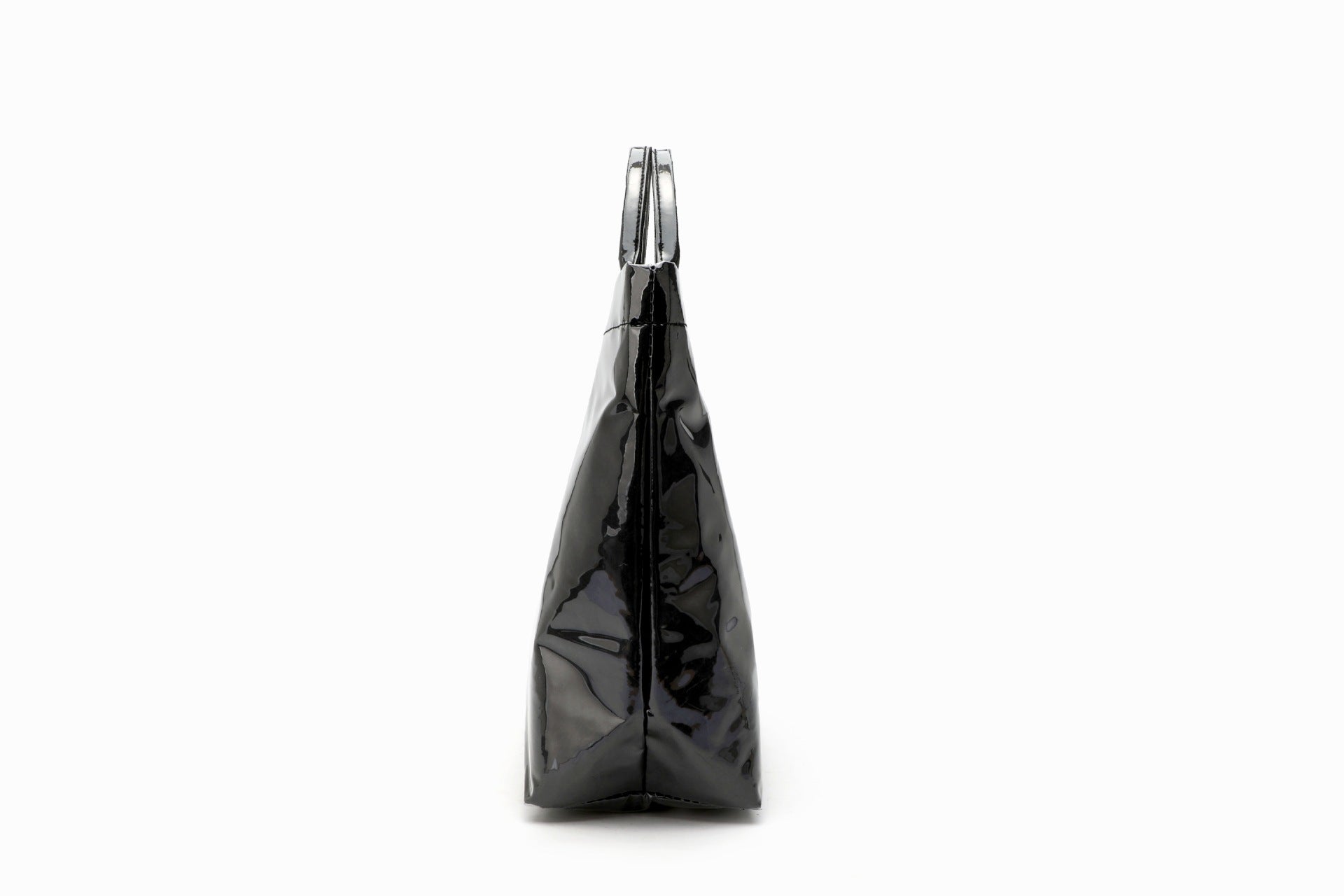Modern Glossy Kraft Effect Tote Chic Commuter Carryall product view 30