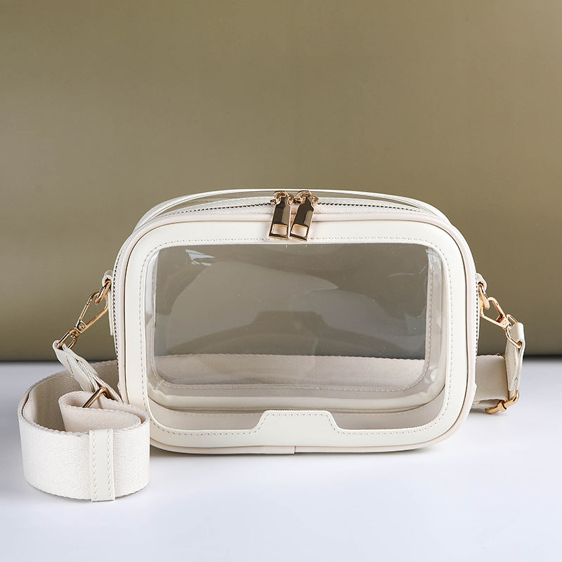 Avenue Clear Crossbody Bag Elevated Stadium Ready Style side product view