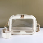 Avenue Clear Crossbody Bag Elevated Stadium Ready Style side product view
