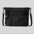 Aura Utility Sacoche Teal Minimalist Commuter Crossbody Bag lifestyle product view