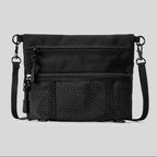 Aura Utility Sacoche Teal Minimalist Commuter Crossbody Bag lifestyle product view