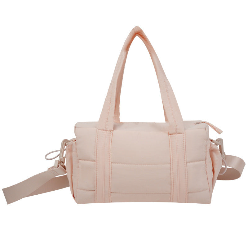 Aura Quilted Puffer Mini Duffle Crossbody for Daily Commute additional product view
