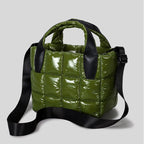 Luxe Quilted Puffer Mini Tote Versatile Urban Crossbody product view 9