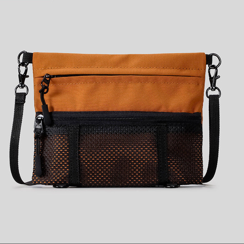 Aura Utility Sacoche Teal Minimalist Commuter Crossbody Bag side product view