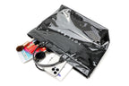 Modern Glossy Kraft Effect Tote Chic Commuter Carryall product view 33