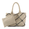 Large Neoprene Woven Tote lifestyle product view