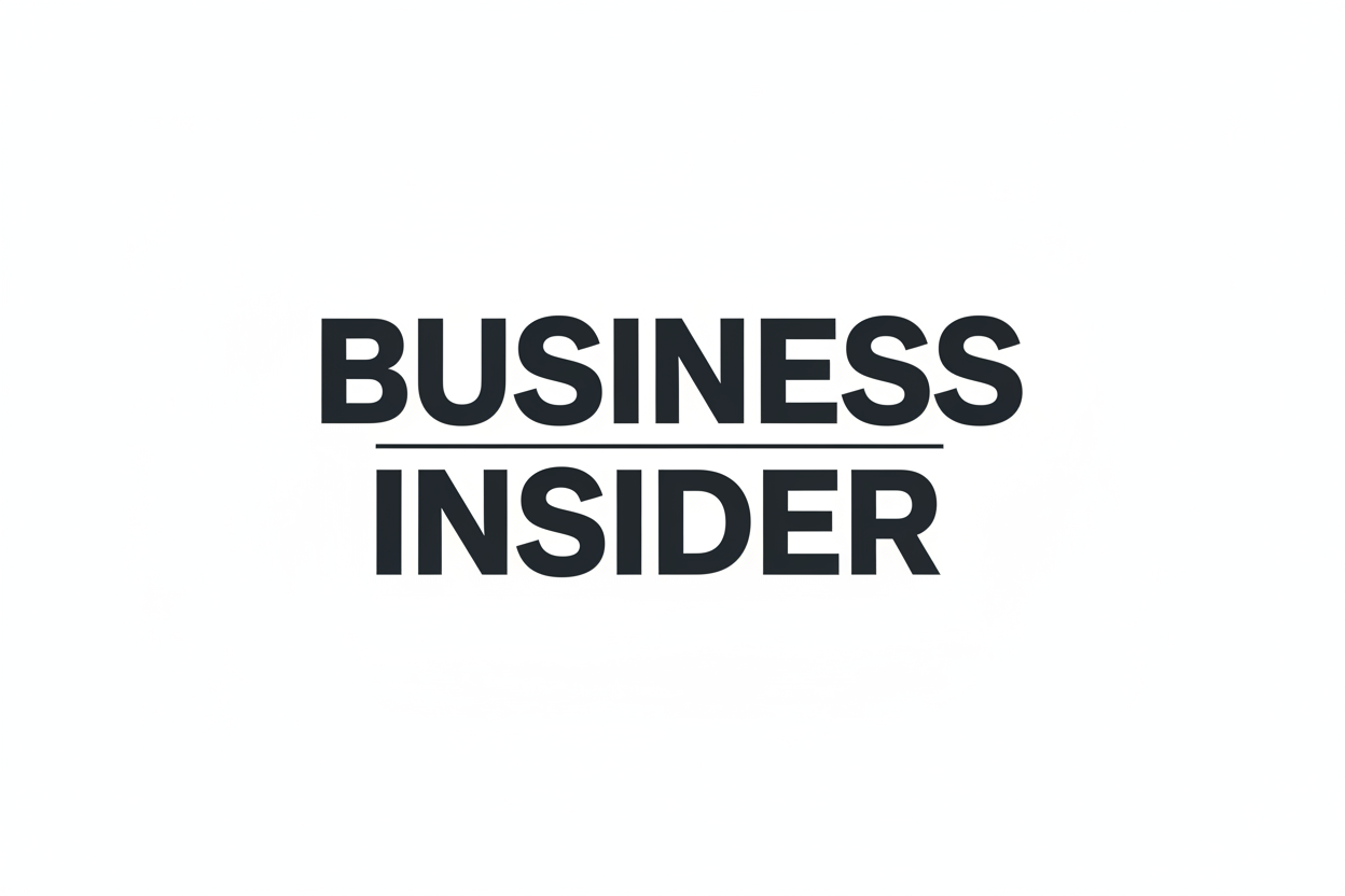 Business Insider logo on a white background
