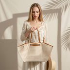 Woven Winged Tote