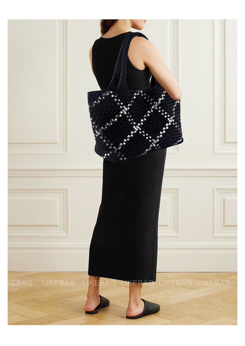 Large Neoprene Woven Tote product view 7
