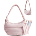 Aura Quilted Puffy Crescent Hobo Bag for Urban Commuting additional product view