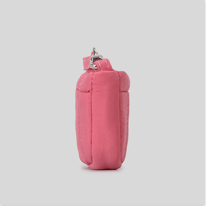 Aura Quilted Nylon Wristlet Chic Pouch for Modern Essentials detail product view