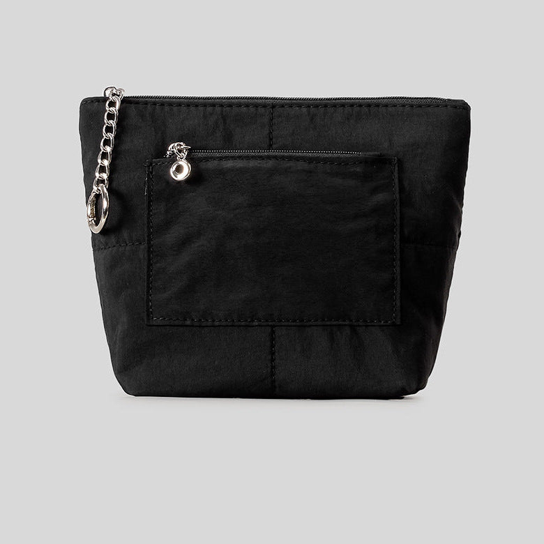 Serene Quilted Nylon Pouch Clutch for Urban Essentials product view 10