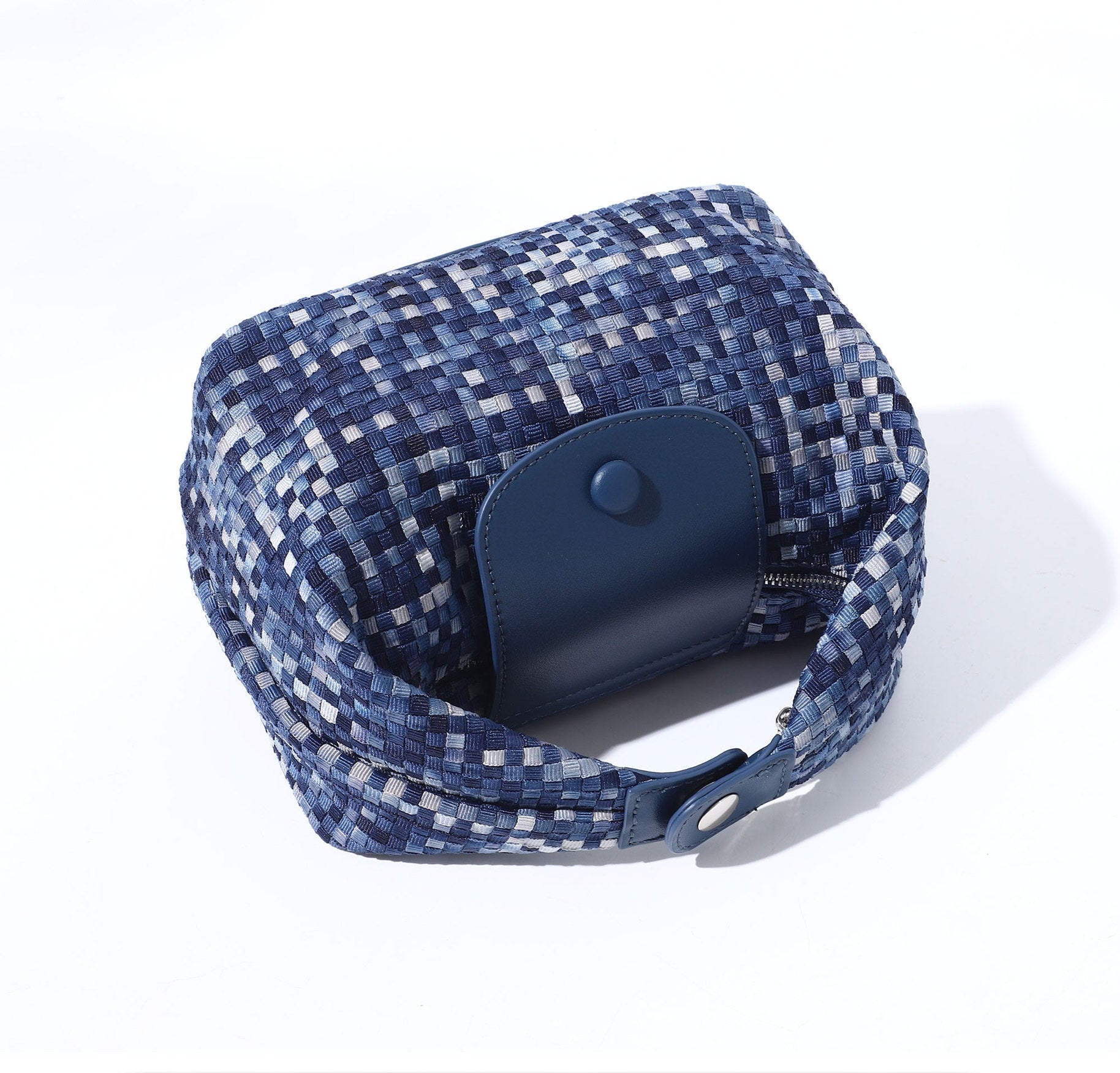 Aura Woven Hobo Bag Chic Commuter Handbag product view 9
