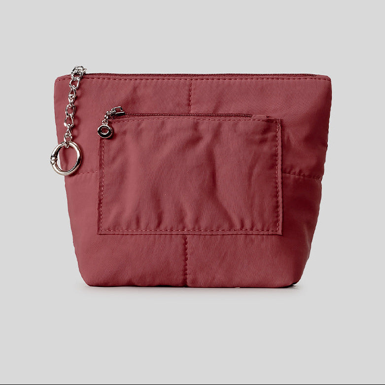 Serene Quilted Nylon Pouch Clutch for Urban Essentials product view 8