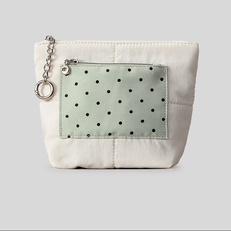 Serene Quilted Nylon Pouch Clutch for Urban Essentials lifestyle product view