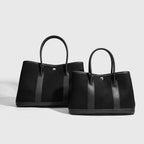 Signature Canvas & Leather Tote Minimalist Commuter Bag product view 10