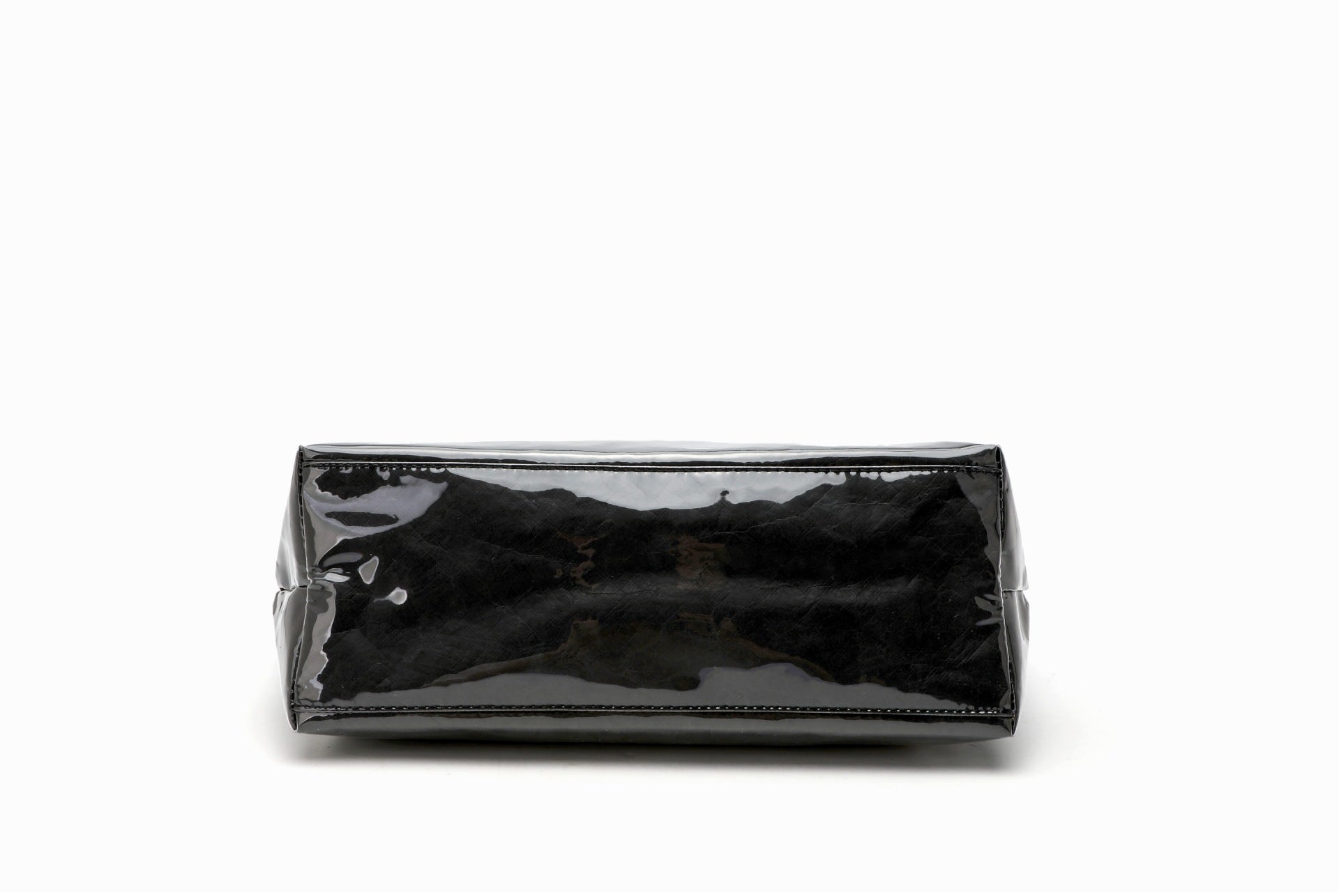 Modern Glossy Kraft Effect Tote Chic Commuter Carryall product view 31