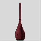 Luna Crescent Hobo Bag Elevated Nylon Commuter Crossbody side product view