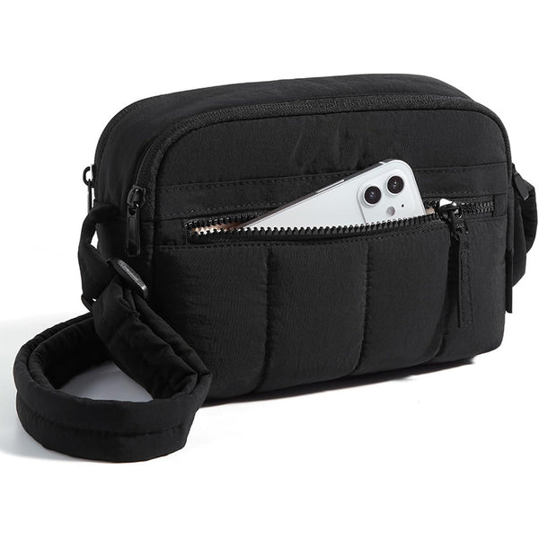 Aura Quilted Puffer Crossbody Bag for Effortless Commuting additional product view