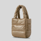 Aura Metallic Quilted Puffer Mini Tote for Urban Chic product view 8
