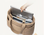 Aura Quilted Puffer Tote Elevated Commuter Bag for Women product view 8