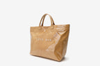 Modern Glossy Kraft Effect Tote Chic Commuter Carryall product view 18